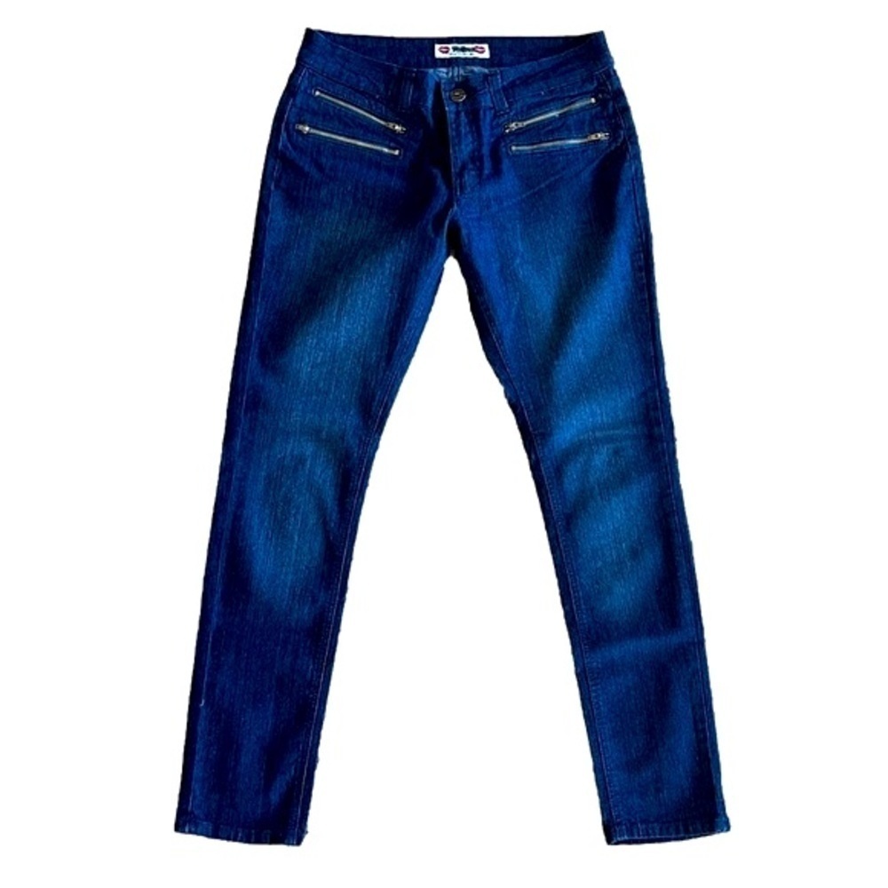 What About Me double zipper front pockets jeans